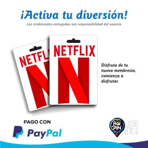 Tarfjeta pines para Netflix 2 para Colombia